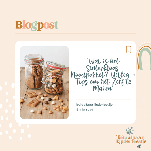 Wat is het Sinterklaas Noodpakket? Uitleg + Tips om het Zelf te Maken