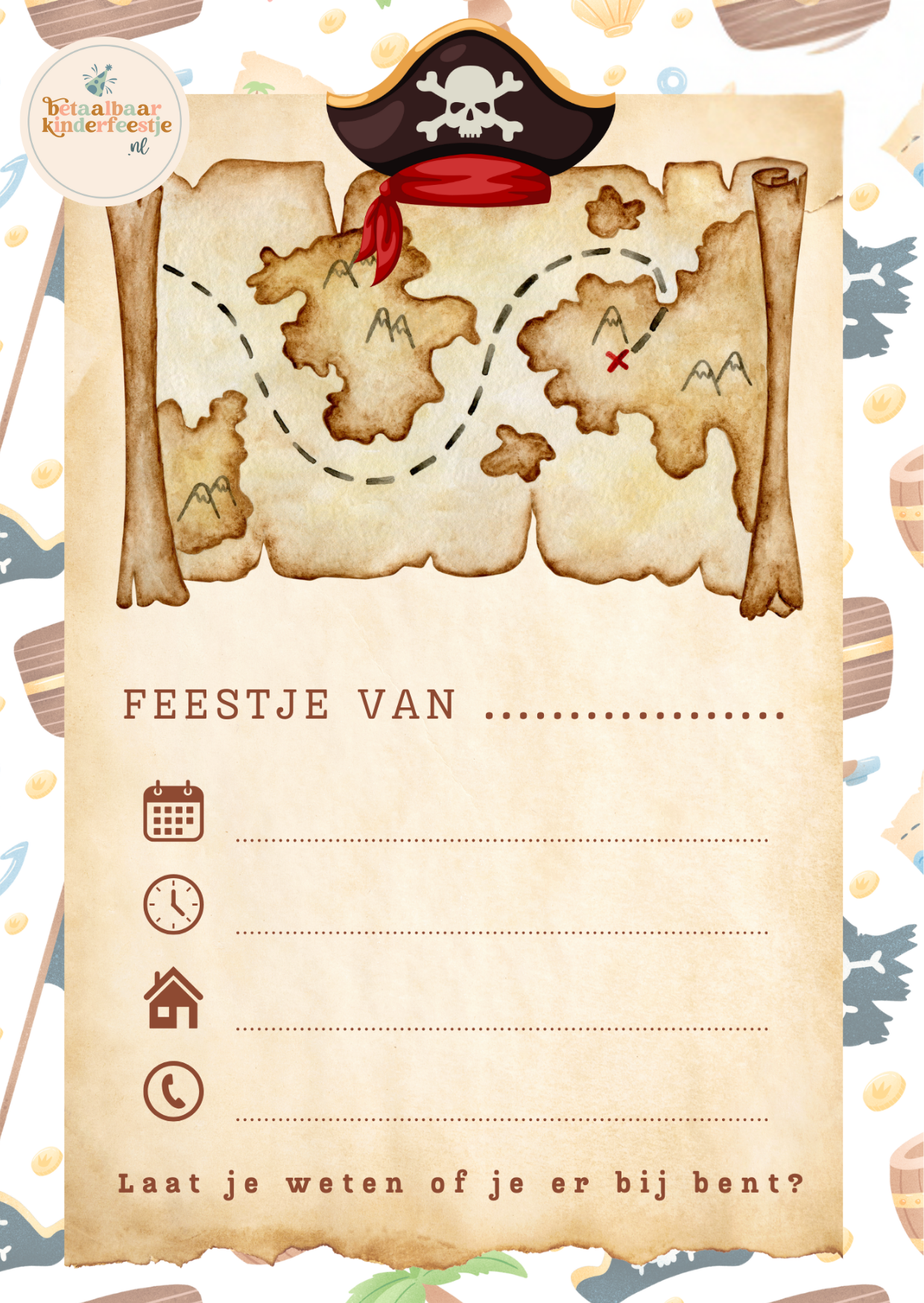 piraten feest partijtje 